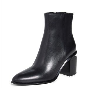 Alexander Wang Anna Bootie with Rodium size 39 NWT